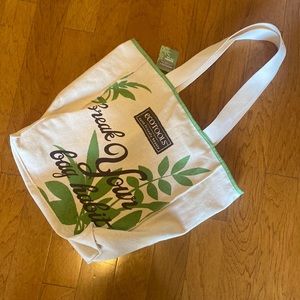 ECOTOOLS tote bag leaves 🍃 🍃 🍃